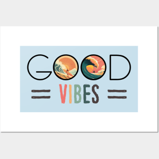 Good vibes Posters and Art